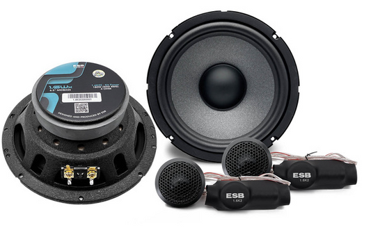 2-Way Speaker System With 12DB Tweeter Crossover