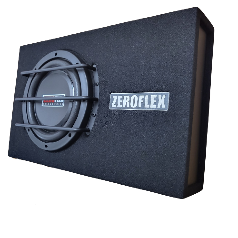 ZeroFlex 8" Slimline Subwoofer In Box 2OHM Fab Car Audio