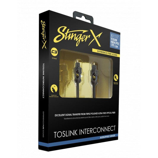 Stinger X Series 17ft Toslink Cable