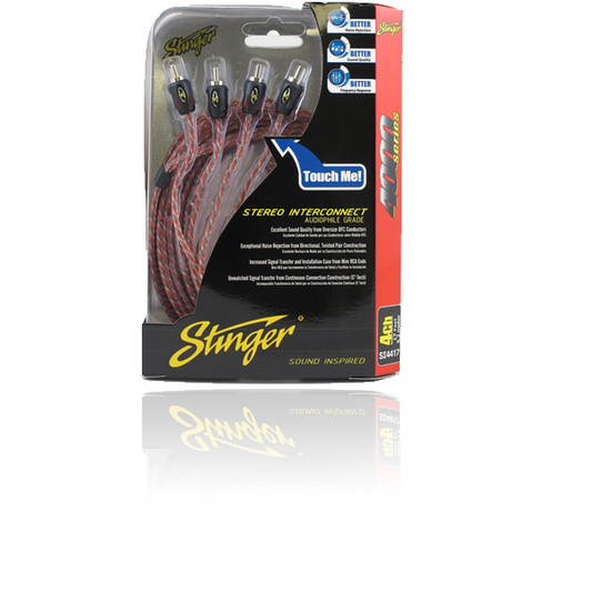 Stinger 4000 Series 4 Channel 17ft RCA Lead